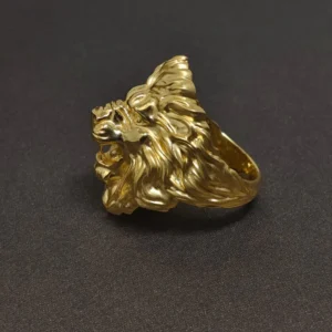 Lion Face Ring